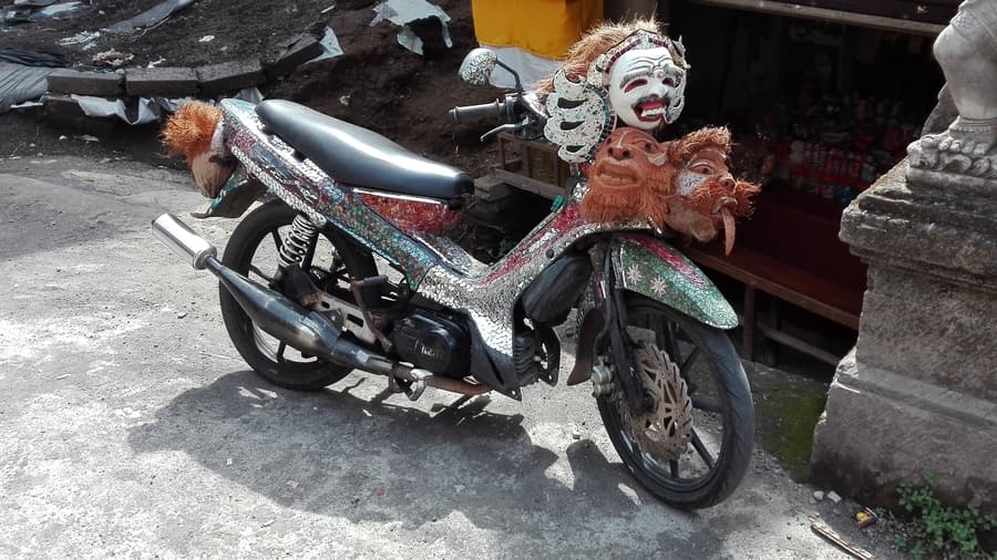 cómo conducir una moto en Bali los mejores consejos