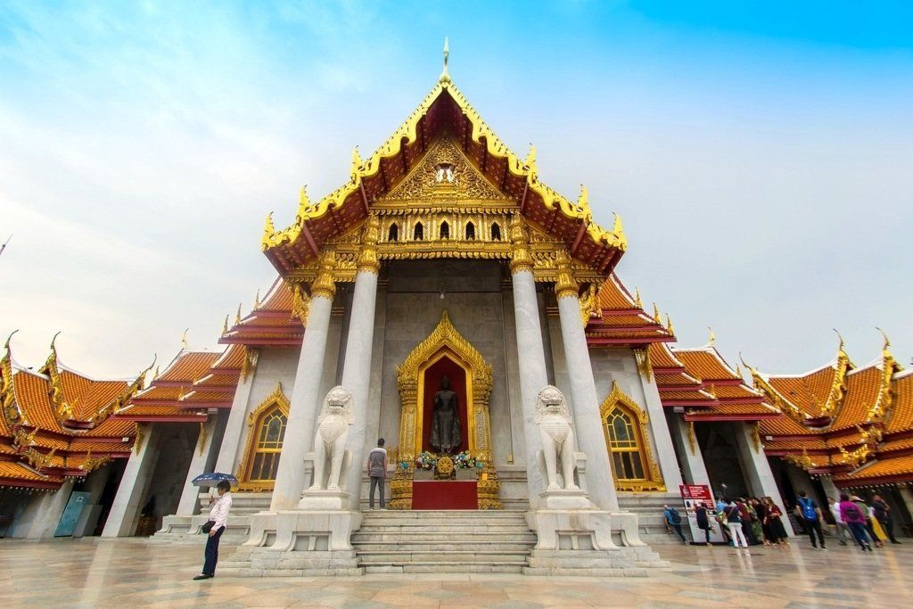 Haz un viaje a los templos del casco antiguo de Bangkok