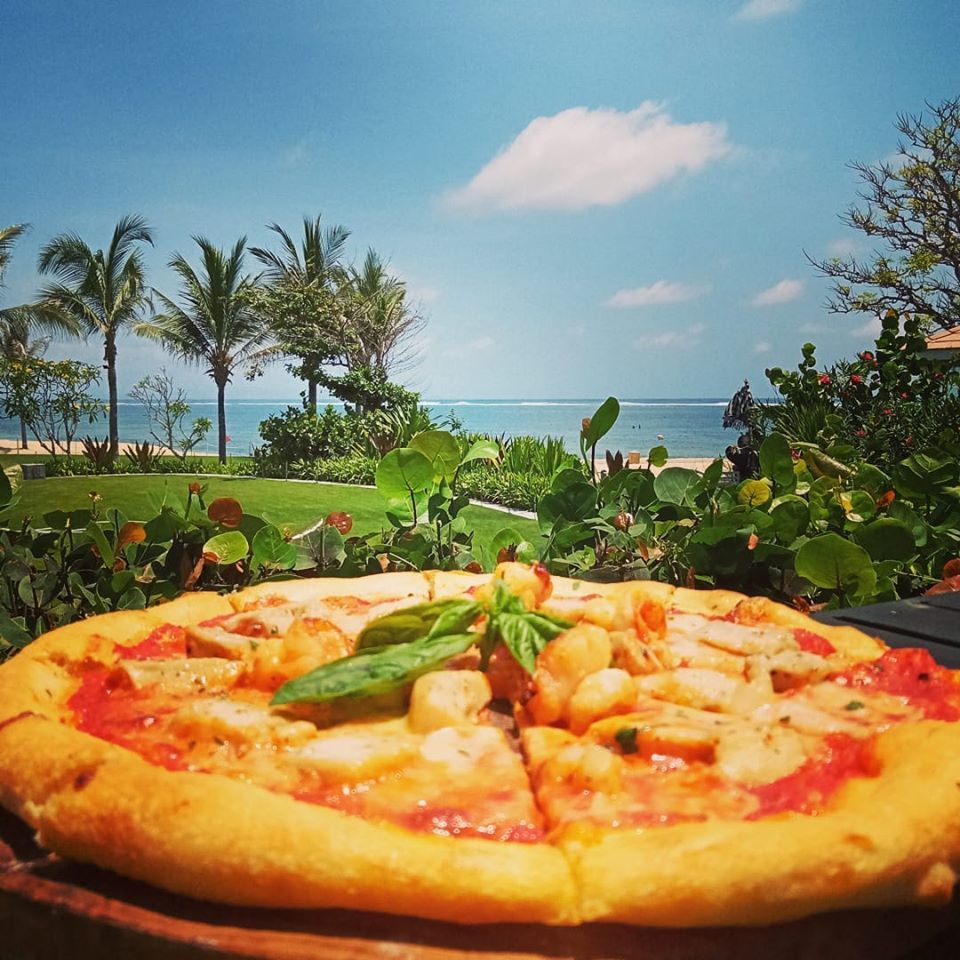 Parrilla de la playa de Nusa Dua, Bali