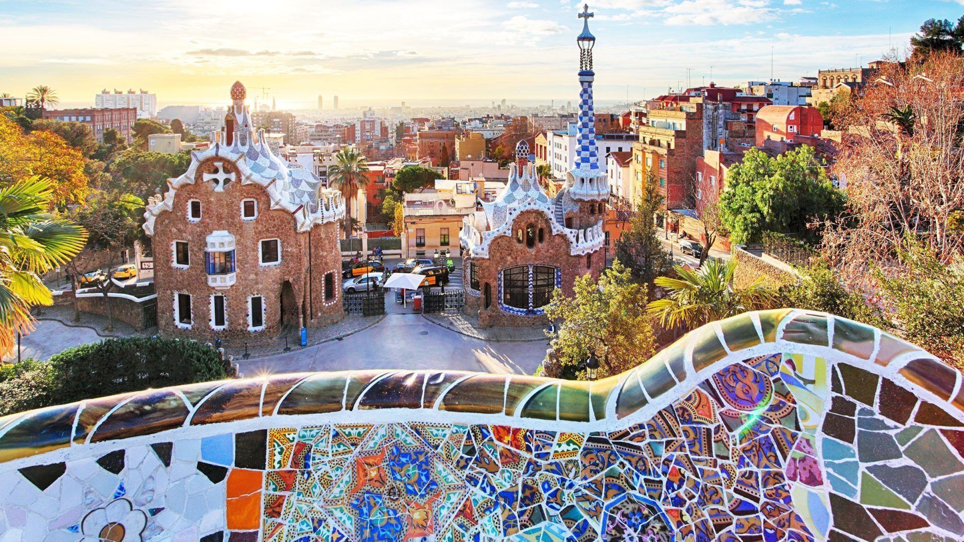 Mañana: Parque Güell y Vistas Panorámicas