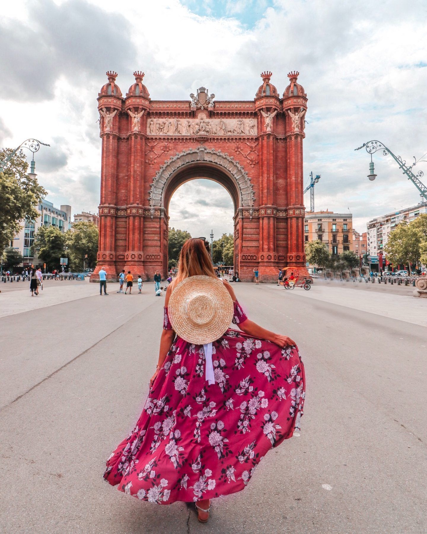 Arco do Triunfo instagram Barcelona