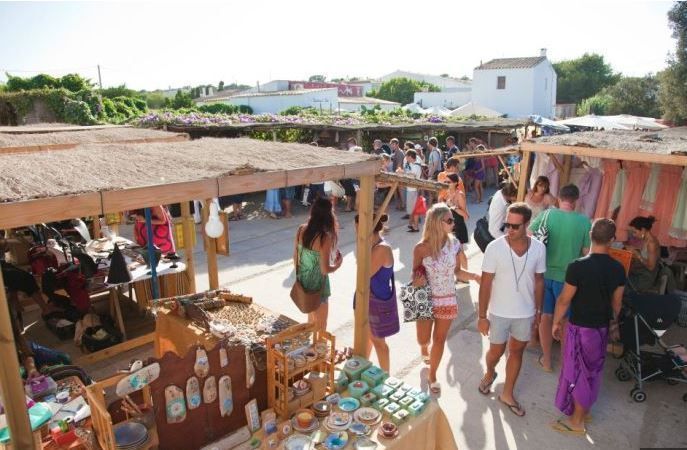 mercados de artesania de Formentera