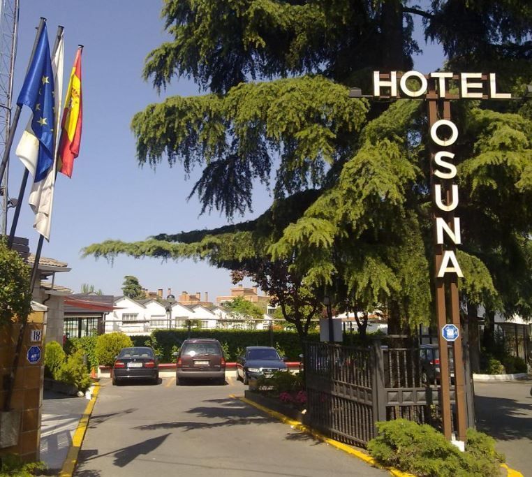 hotel Osuna Madrid parking gratis
