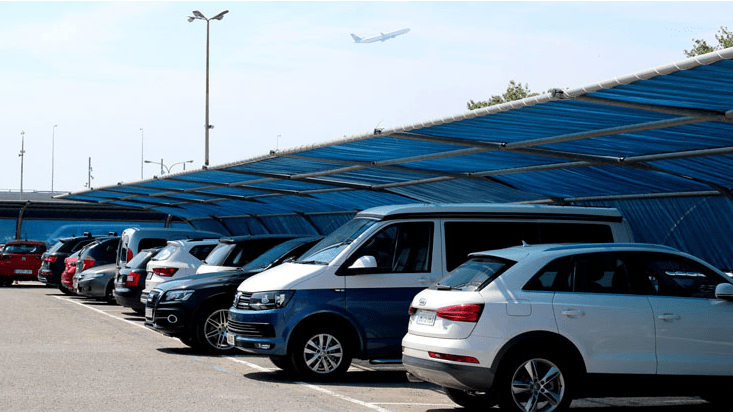 Parking para viajeros en aeropuertos y estaciones de tren